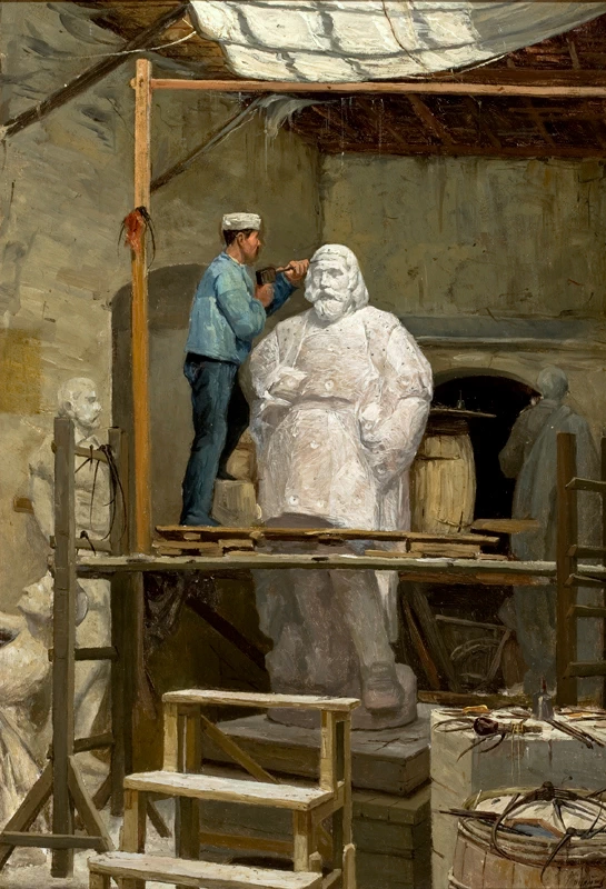 L'Atelier dello Scultore Simões de Almeida - Museu de Arte de São Paulo